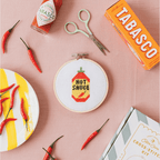 Cotton Clara Hot Sauce Cross Stitch PDF Pattern – Instant Download