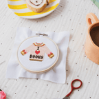 Cotton Clara I Love Books Cross Stitch Kit