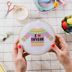 Cotton Clara I Love Taylor Mini Cross Stitch PDF Pattern – Instant Download