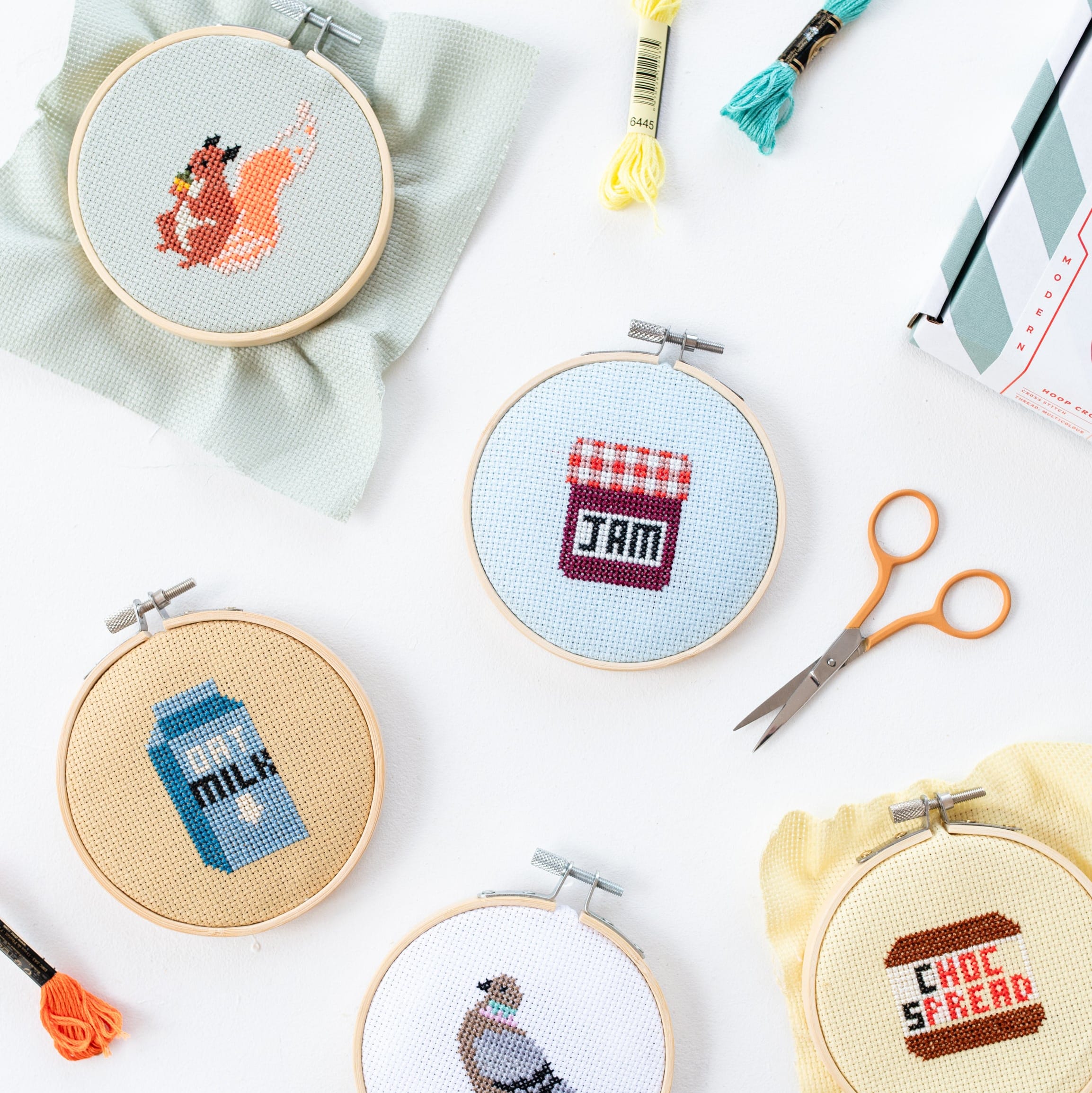Cotton Clara Jam Mini Cross Stitch PDF Pattern – Instant Download