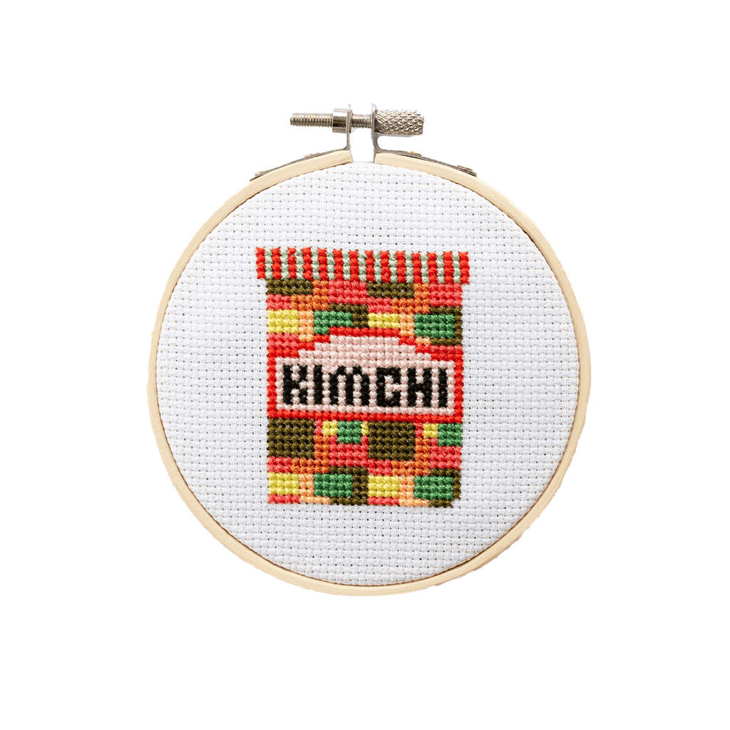 Cotton Clara Kimchi Cross Stitch Kit