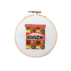 Cotton Clara Kimchi Cross Stitch Kit