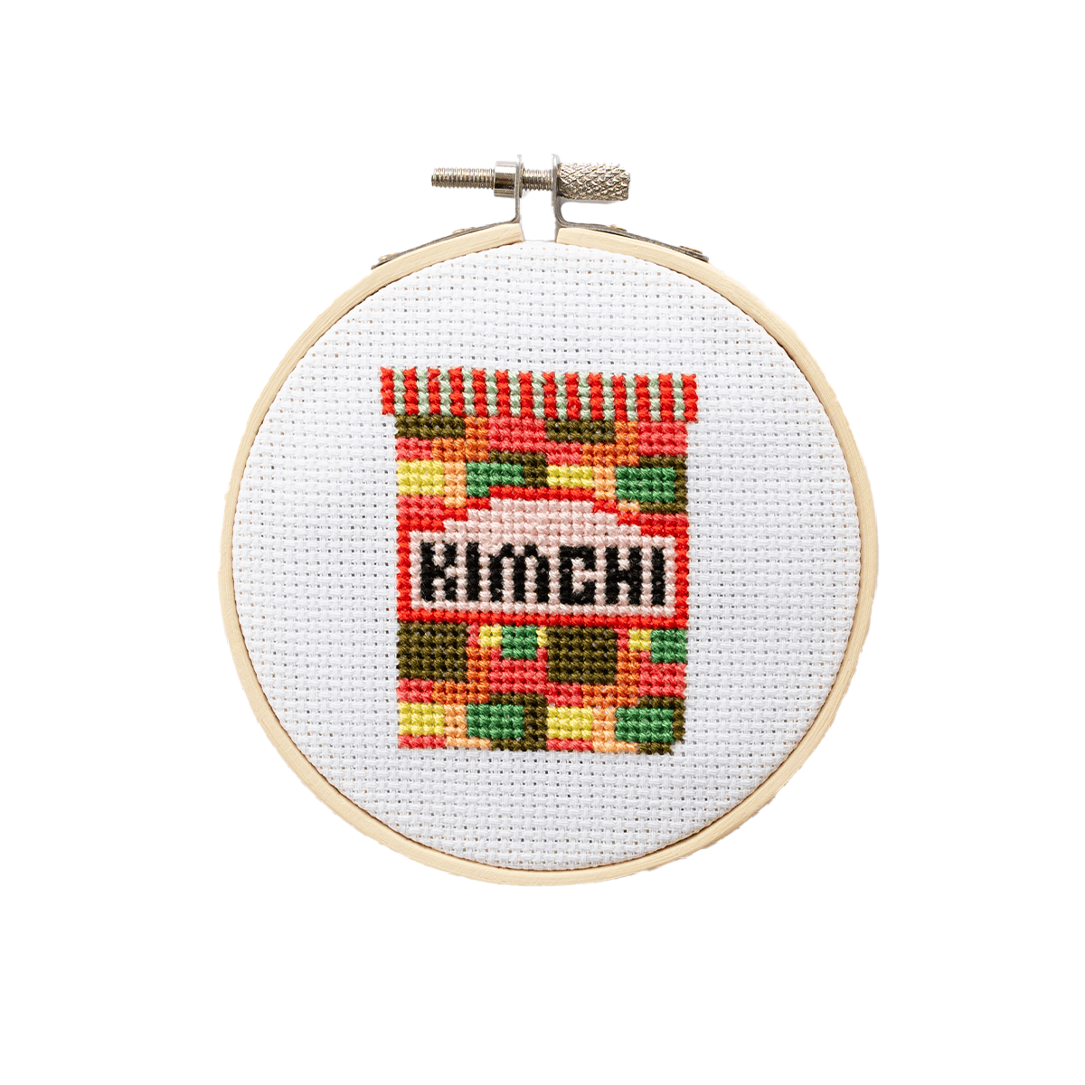 Cotton Clara Kimchi Cross Stitch Kit