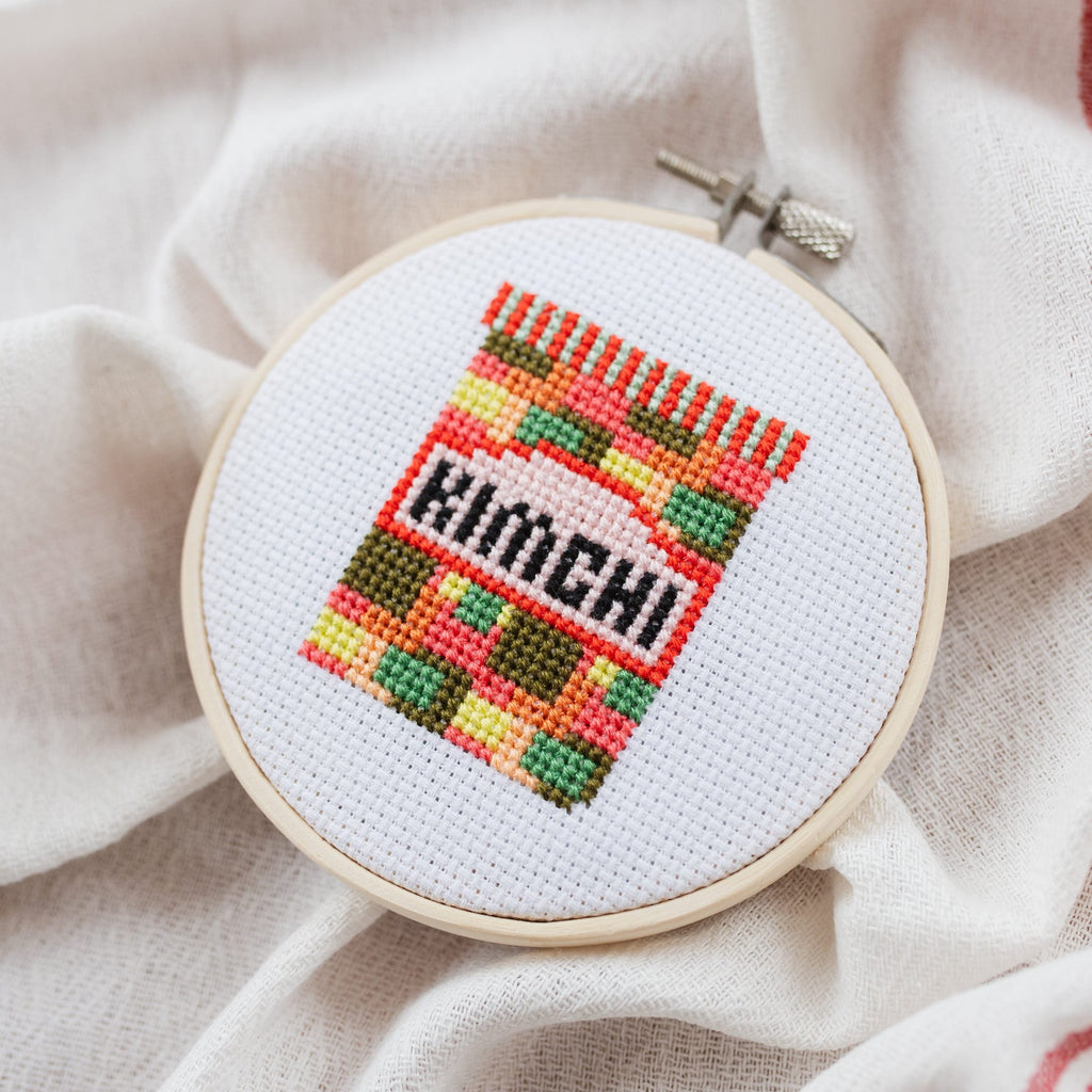 Cotton Clara Kimchi Mini Cross Stitch PDF Pattern – Instant Download