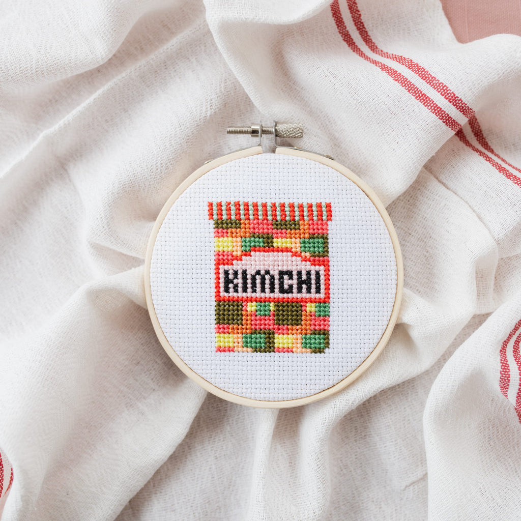 Cotton Clara Kimchi Mini Cross Stitch PDF Pattern – Instant Download