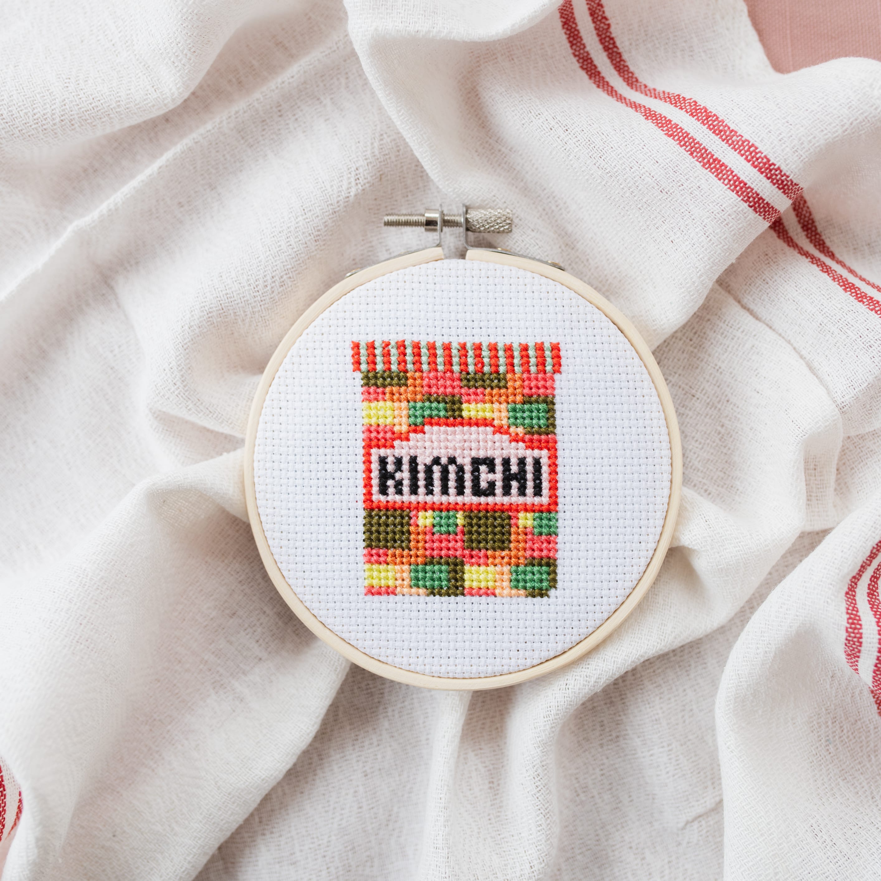 Cotton Clara Kimchi Mini Cross Stitch PDF Pattern – Instant Download