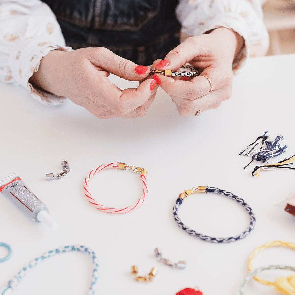 Cotton Clara Kumihimo End Fastenings