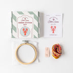 Cotton Clara Lobster Cross Stitch Kit