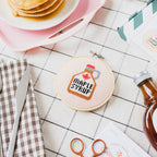 Cotton Clara Maple Syrup Cross Stitch Kit