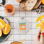 Cotton Clara Marmalade Beginner Cross Stitch Kit