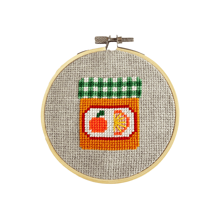 Cotton Clara Marmalade Beginner Cross Stitch Kit