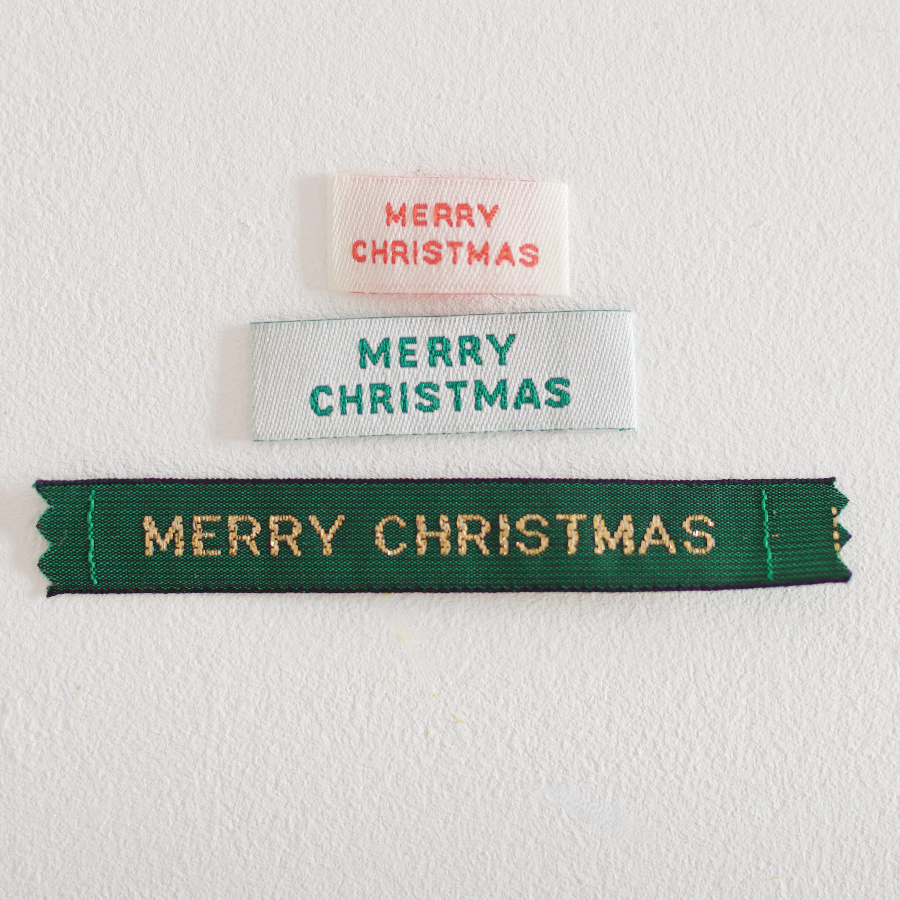 Cotton Clara Merry Christmas Ribbons