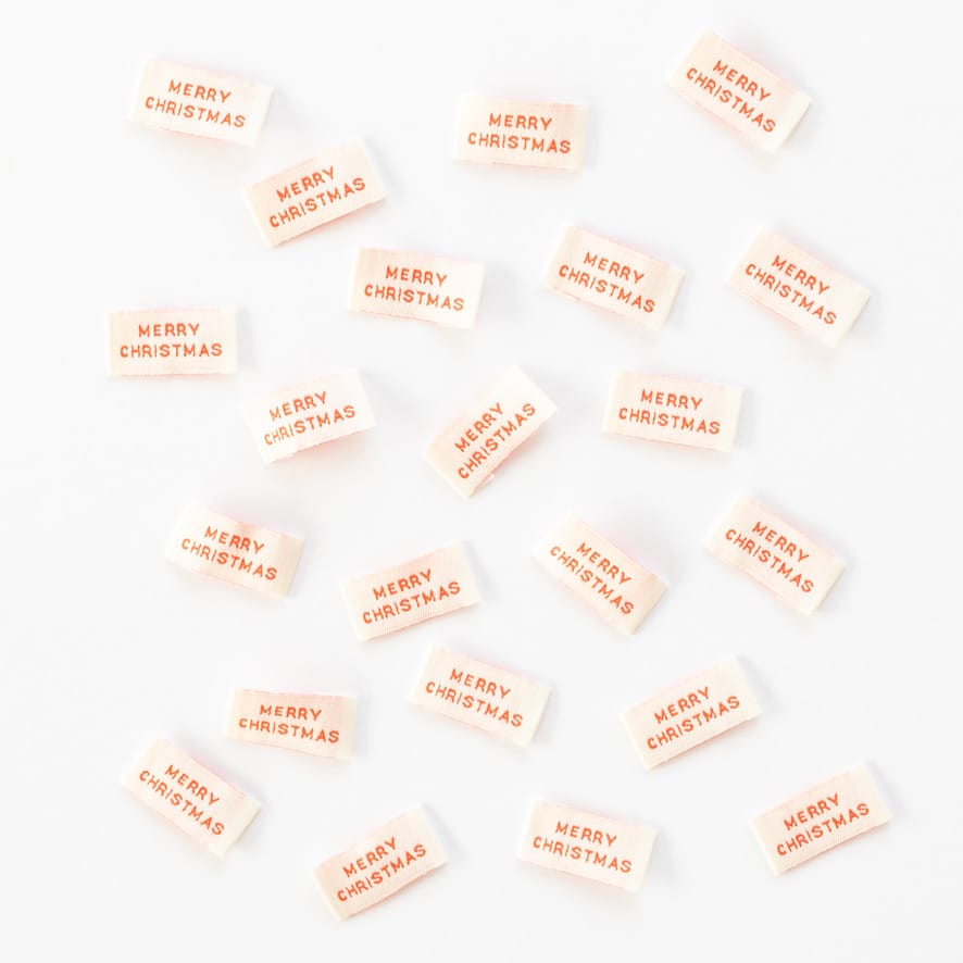 Cotton Clara Merry Christmas Ribbons
