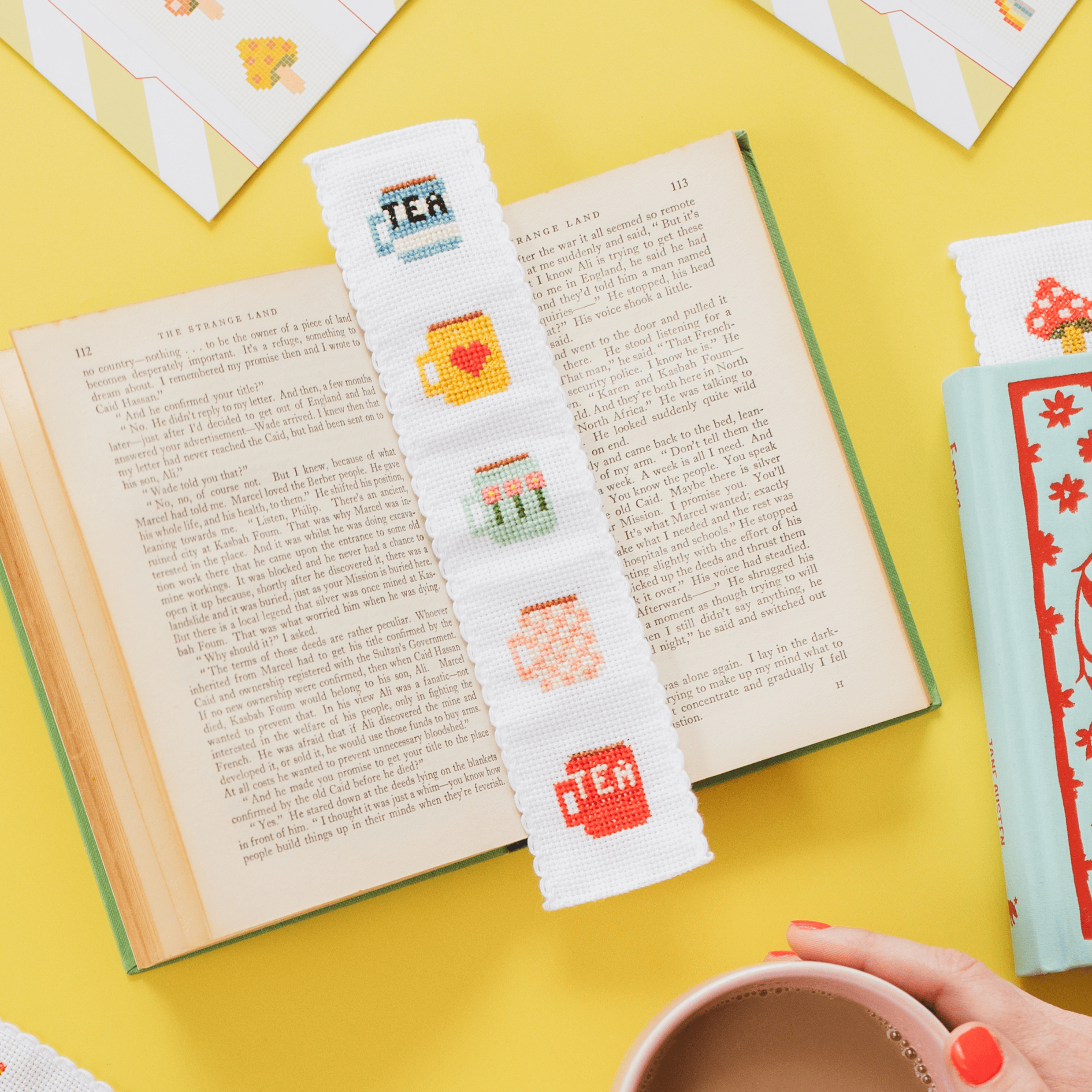 Cotton Clara Mugs Bookmark PDF Pattern – Instant Download