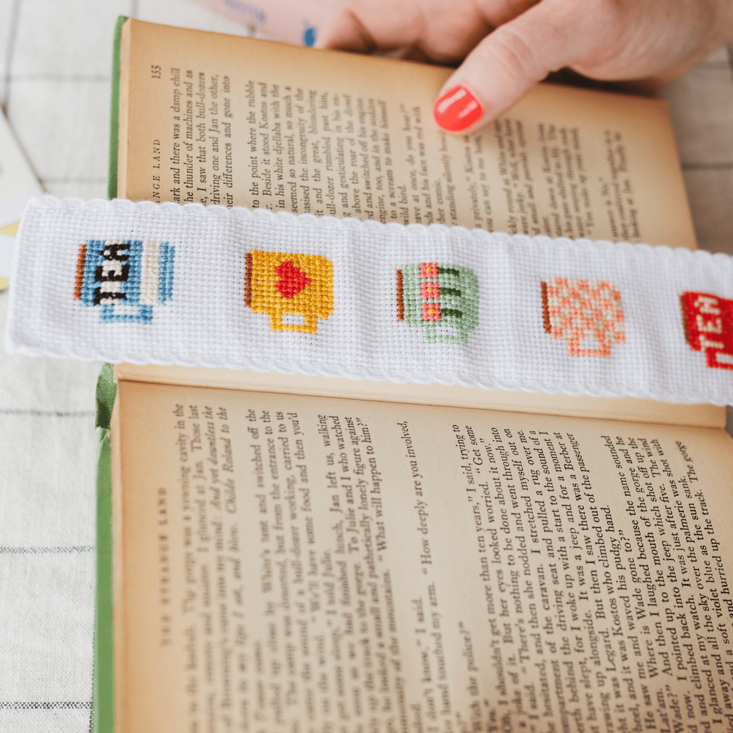 Cotton Clara Mugs Bookmark PDF Pattern – Instant Download