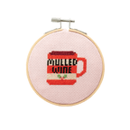 Cotton Clara Mulled Wine Mini Cross Stitch Kit