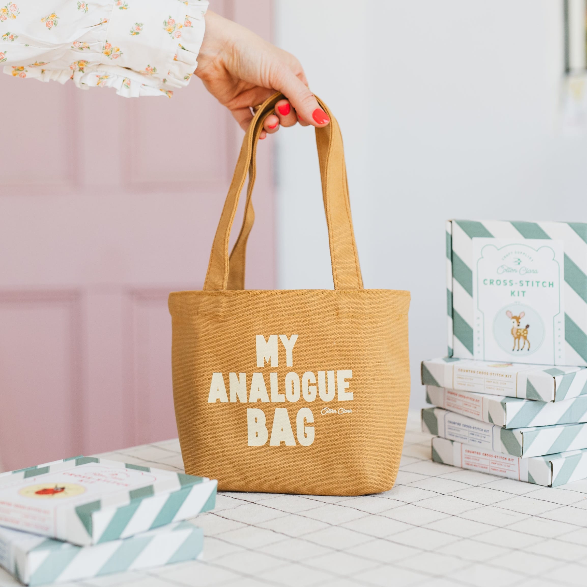 Cotton Clara My Analogue Bag Mini Project Bag