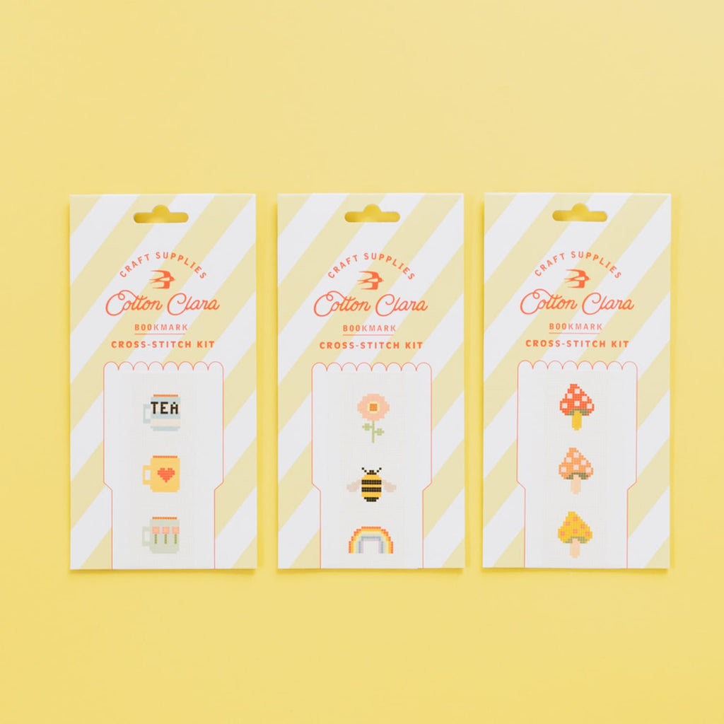 Cotton Clara Nature Bookmark Cross Stitch Kit