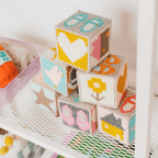 Cotton Clara Needlepoint Baby Blocks PDF Pattern - Instant Download