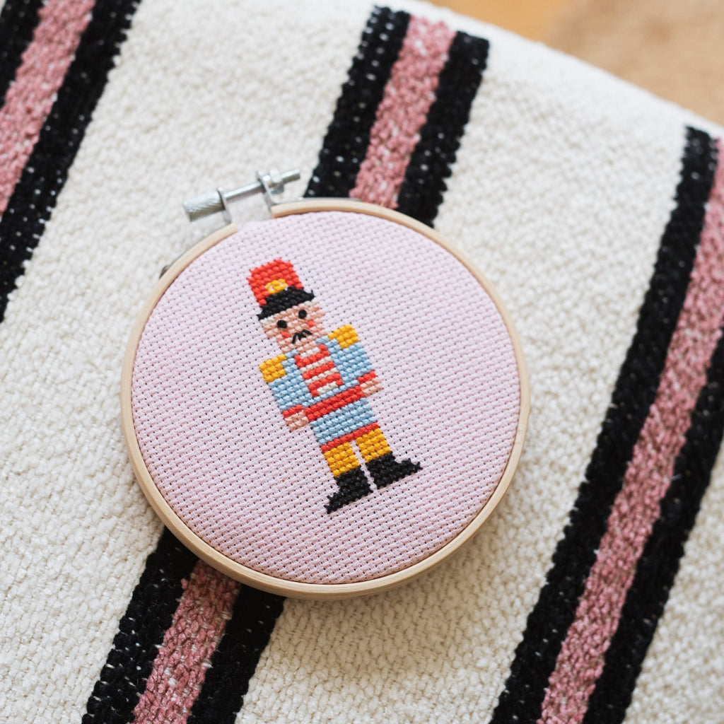 Cotton Clara Nutcracker Mini Cross Stitch PDF Pattern – Instant Download