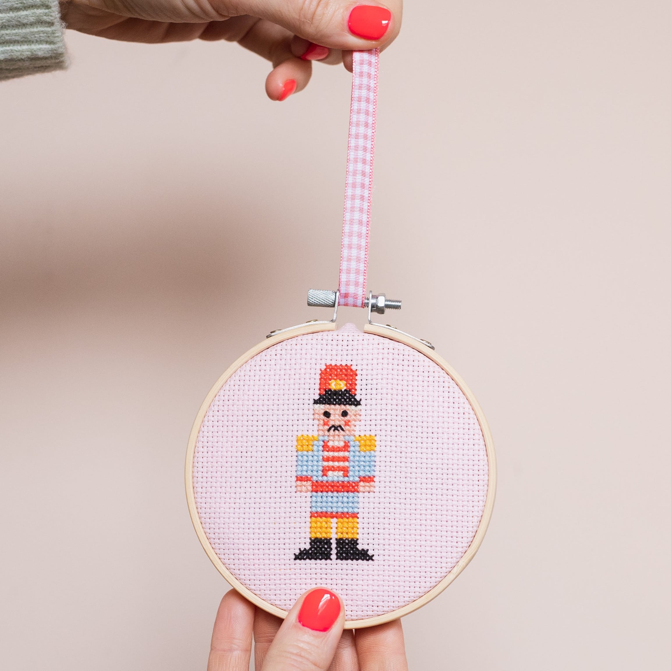 Cotton Clara Nutcracker Mini Cross Stitch PDF Pattern – Instant Download