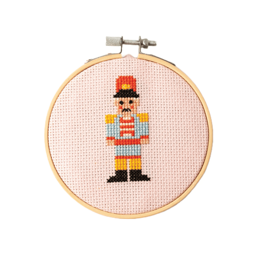 Cotton Clara Nutcracker Mini Cross Stitch PDF Pattern – Instant Download