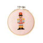 Cotton Clara Nutcracker Mini Cross Stitch PDF Pattern – Instant Download