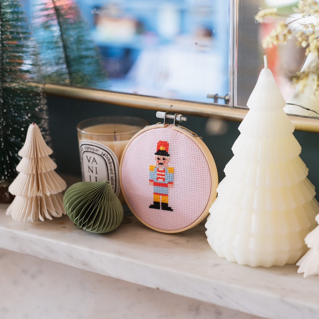Cotton Clara Nutcracker Mini Cross Stitch PDF Pattern – Instant Download