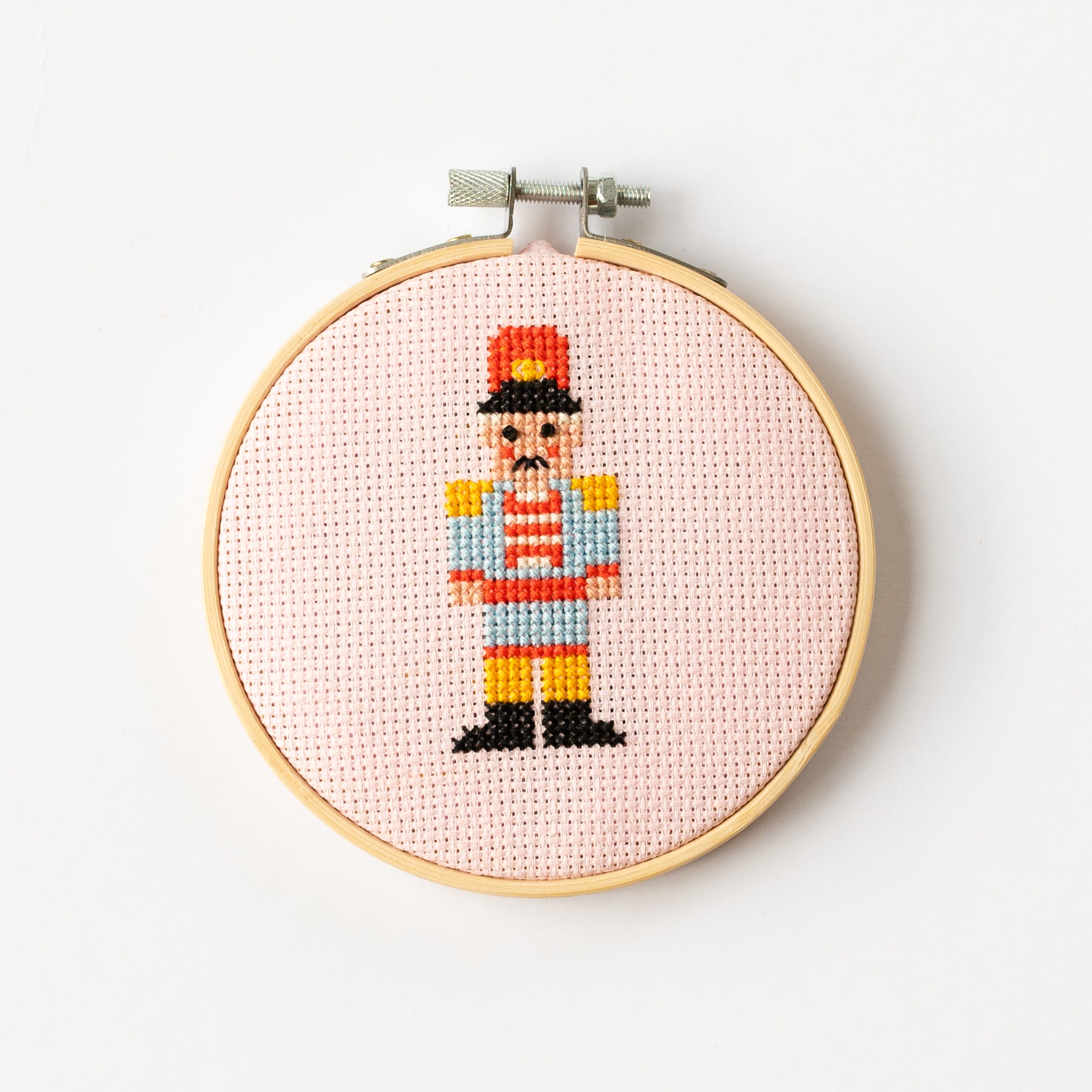 Cotton Clara Nutcracker Mini Cross Stitch PDF Pattern – Instant Download