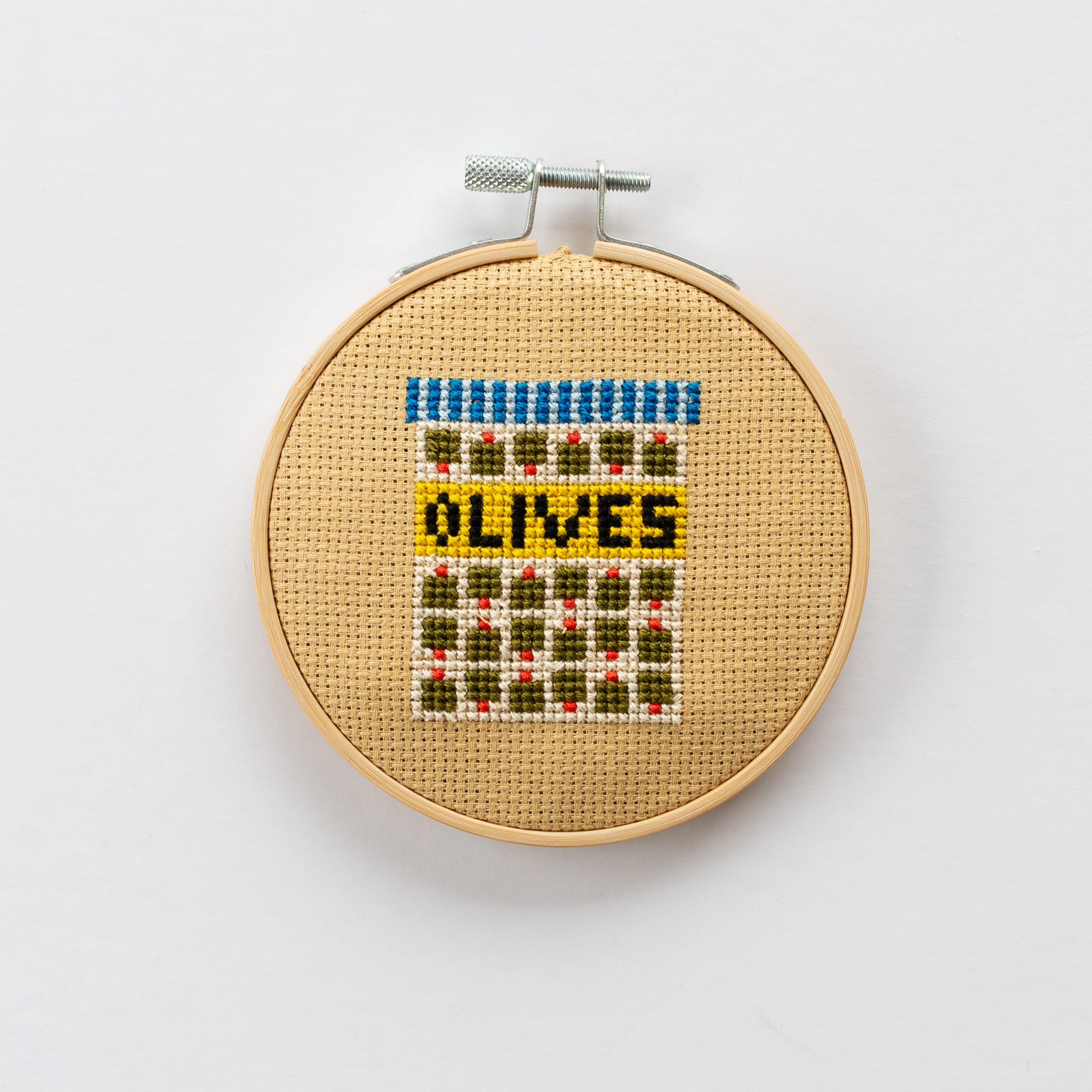 Cotton Clara Olives Mini Cross Stitch PDF Pattern – Instant Download