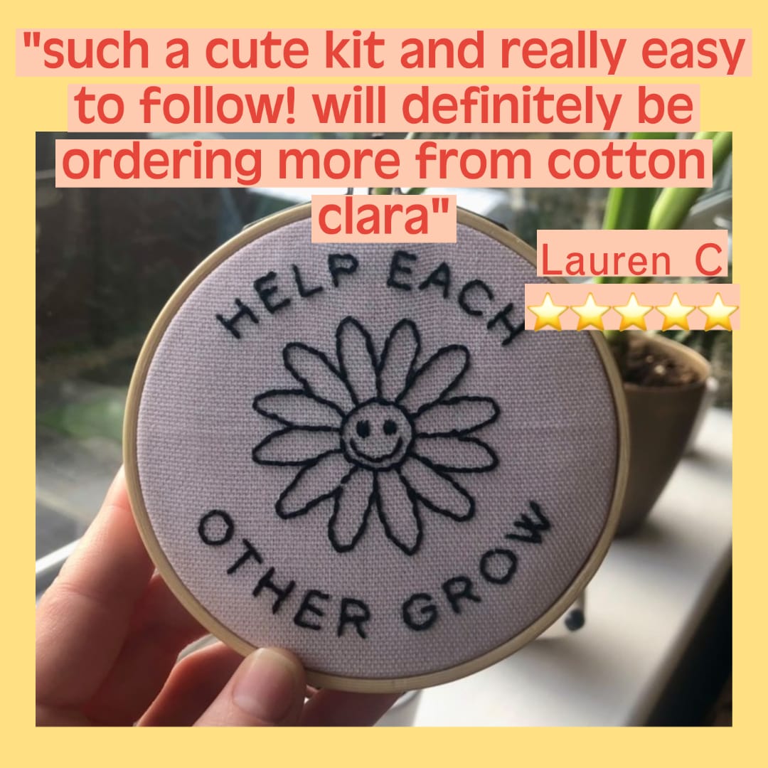 Cotton Clara Other Free Embroidery Kit