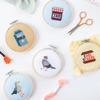 Cotton Clara Pigeon Mini Cross Stitch PDF Pattern – Instant Download