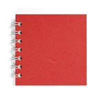 Cotton Clara Pink Pig 4 x 4 Inch Sketch Book - Made in the UK
