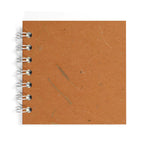 Cotton Clara Pink Pig 4 x 4 Inch Sketch Book - Made in the UK