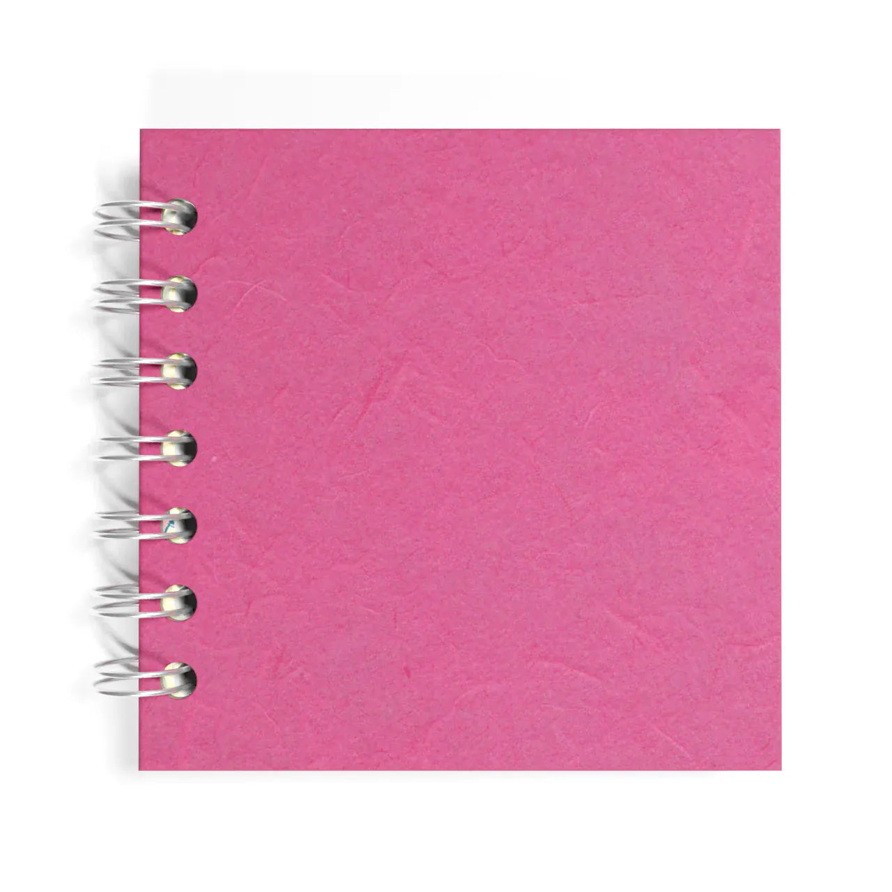 Cotton Clara Pink Pig 4 x 4 Inch Sketch Book - Made in the UK