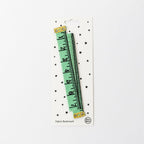Mint Retro Tape Measure | Embroidered Fabric Bookmark