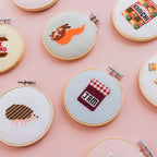 Cotton Clara Racoon Cross Stitch Kit