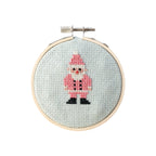 Cotton Clara Santa Mini Cross Stitch PDF Pattern – Instant Download
