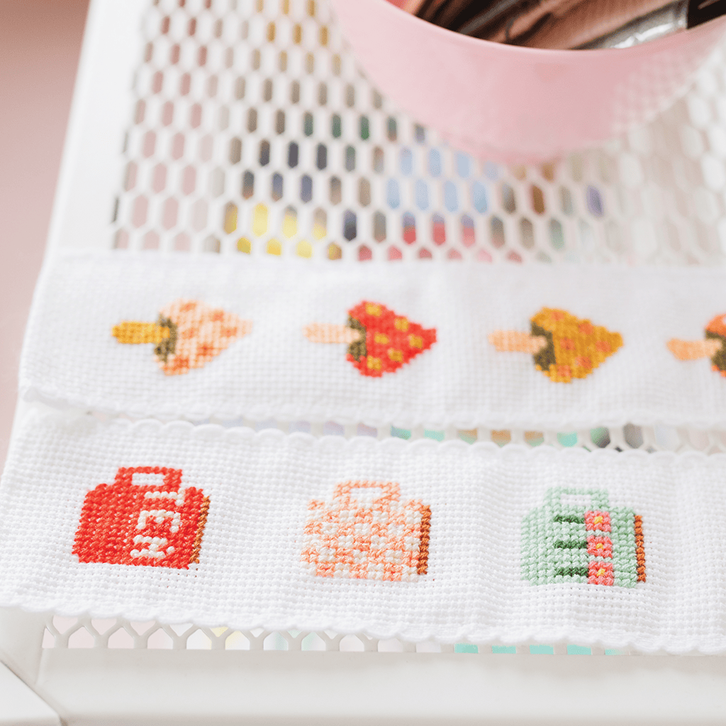 Cotton Clara Toadstool Bookmark Cross Stitch Kit