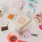 Cotton Clara Travel Sewing Tin Kit