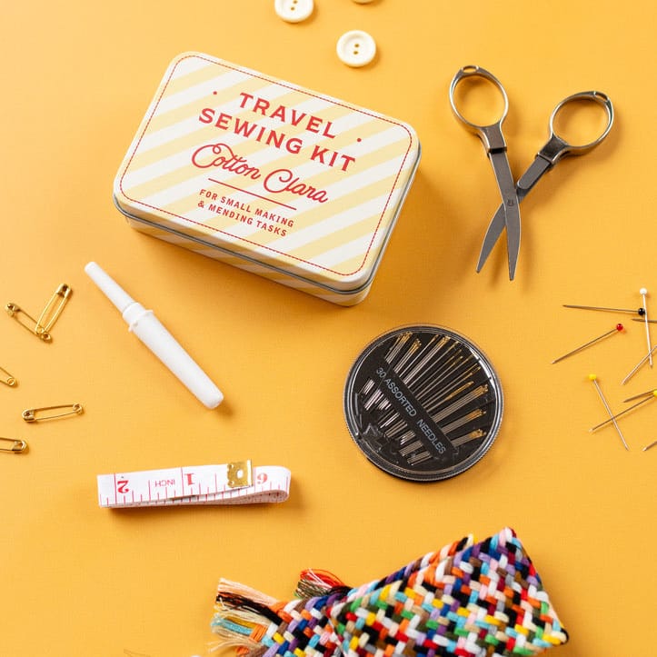 Cotton Clara Travel Sewing Tin Kit