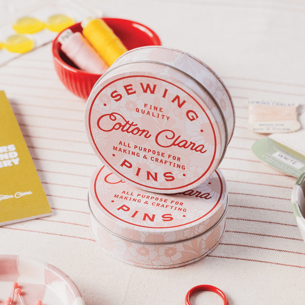 Cotton Clara Vintage Inspired Pin Tin 100g