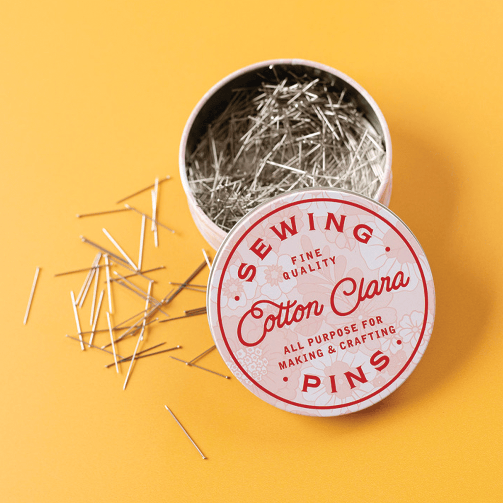 Cotton Clara Vintage Inspired Pin Tin 100g
