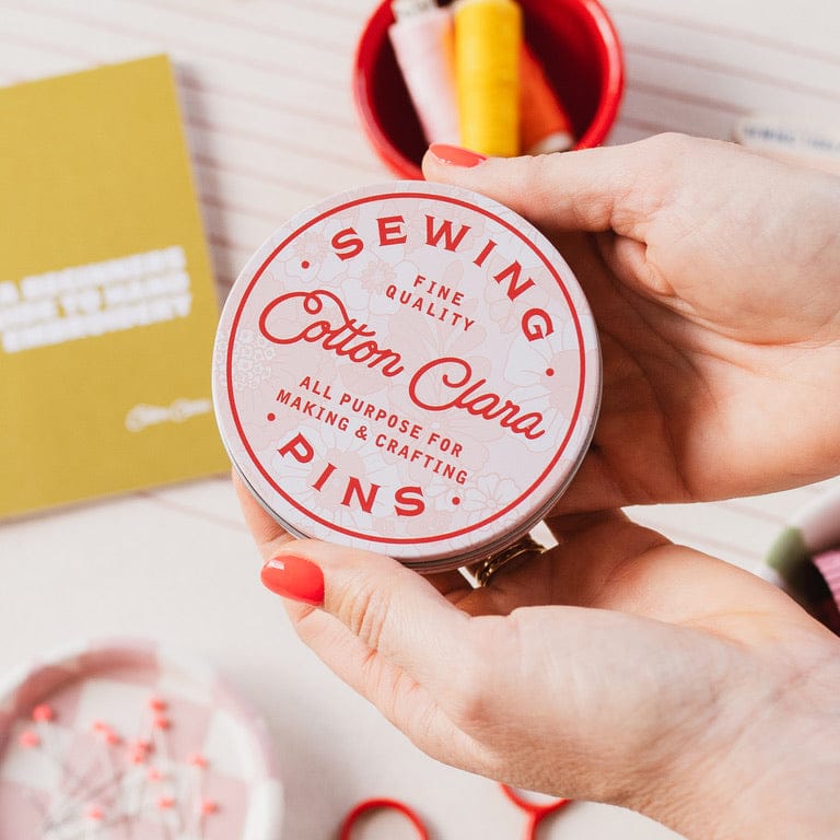 Cotton Clara Vintage Inspired Pin Tin 100g