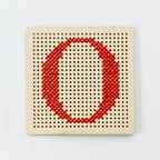 Cotton Clara Wooden Boards Pegboard Embroidery Board Kit