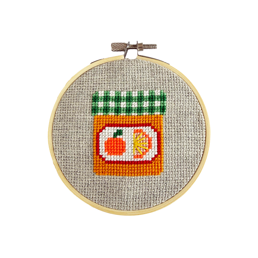 Marmalade Beginner Cross Stitch Kit