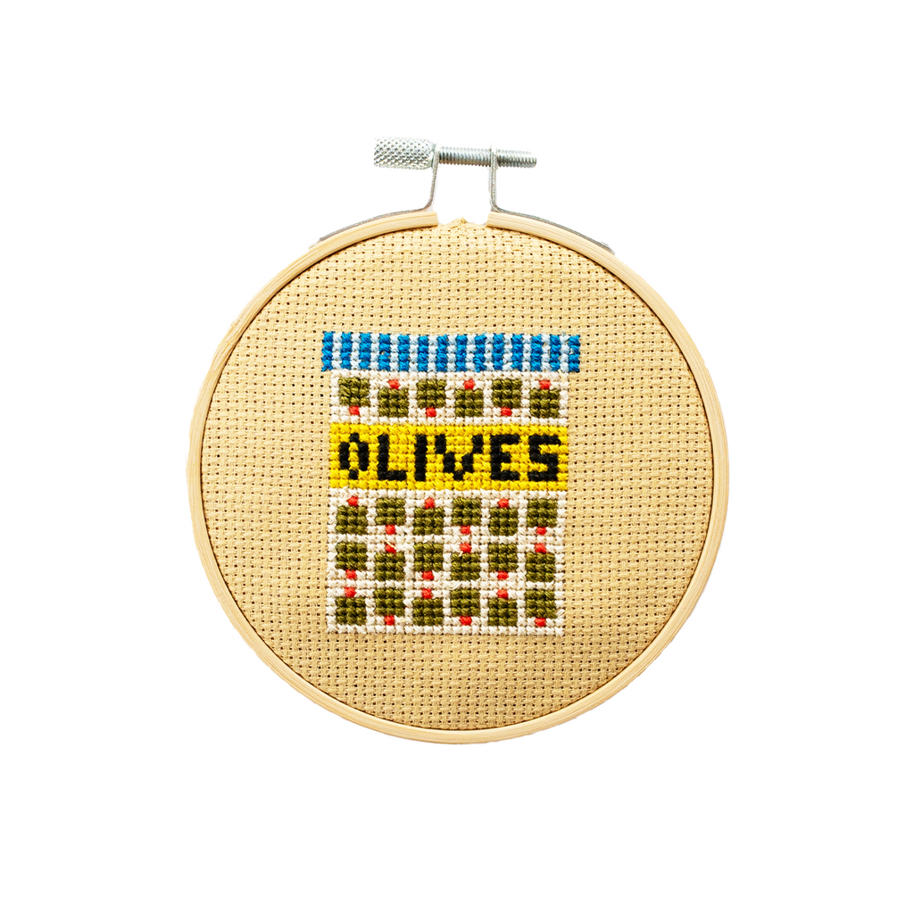Olives Cross Stitch Kit