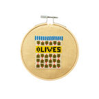 Olives Cross Stitch Kit