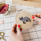 Raccoon Cross Stitch PDF Pattern – Instant Download