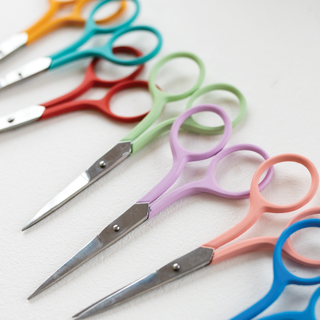 Colourful Embroidery Scissors - Various Colours